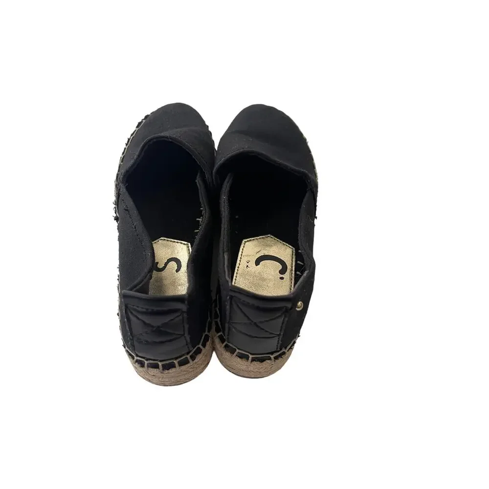 Circus‎ Sam Edelman Camellia Women's Size 9 Black Platform Espadrilles Shoes